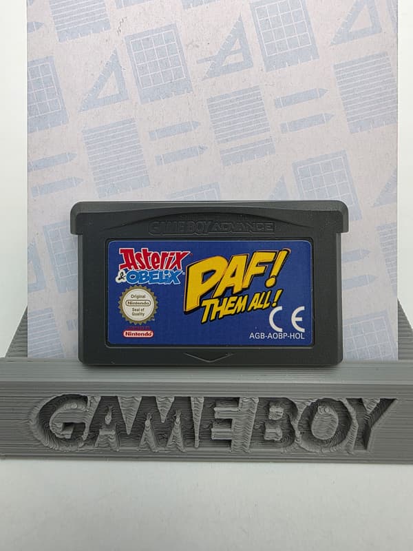 GAME BOY ADVANCE ASTERIX & OBELIX PAF THEM ALL ORIGINAL