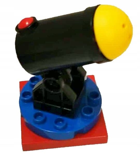 Lego Duplo: Cannon with projectile – on a turret. No. 17178c01