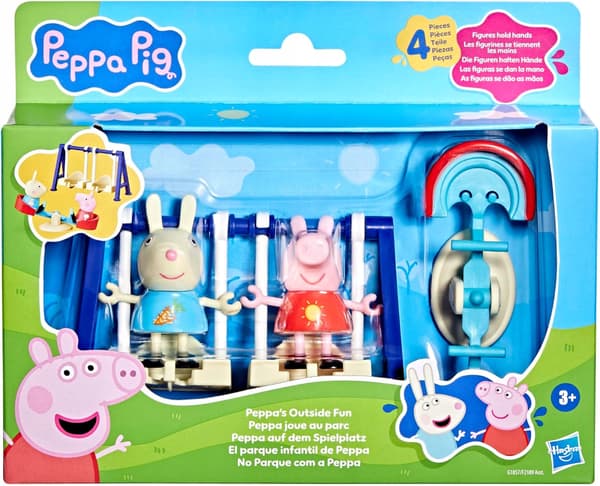 PEPPA PIG PLAY AREA WITH FIGURINES FOR OUTDOOR PLAY