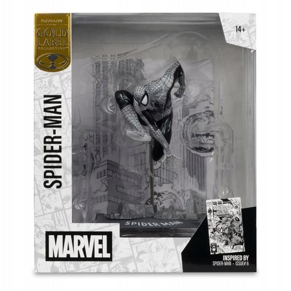 McFarlane 1:10 Spider-Man Gold Label Figure - Marvel