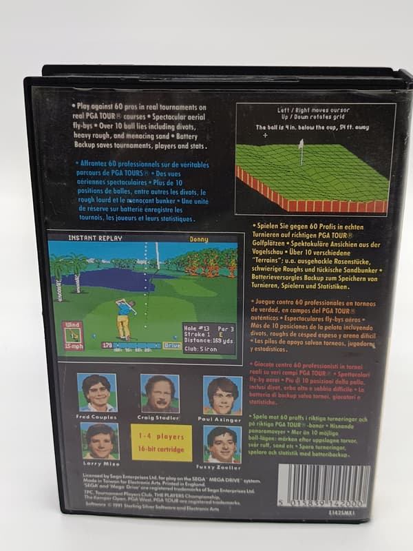 PGA Tour Golf for Sega Mega Drive (boxed)