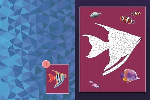 STICKER BY NUMBERS: OCEAN (BOOK)