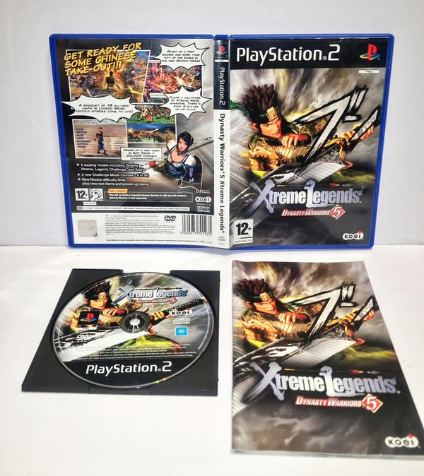 Dynasty Warriors 5 for PS2 3XA – READ THE DESCRIPTION!