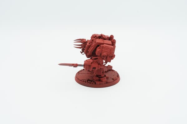 Warhammer 40k Blood Angels Librarian Dreadnought plastic model