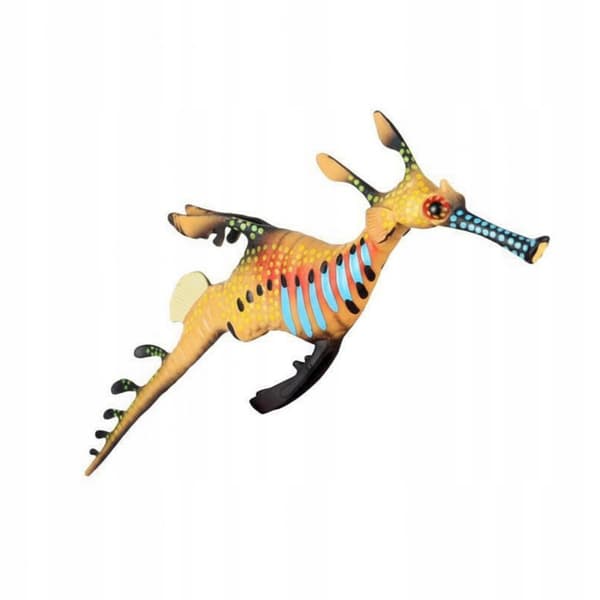 3x Realistic crustacean model – Highly detailed three-colour sea creature (2 pieces)