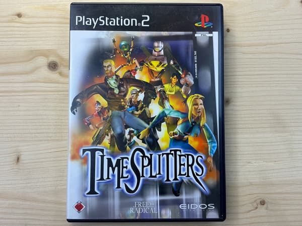 TIME SPLITTERS 1 – Disc 1, very good condition, complete PS2 set