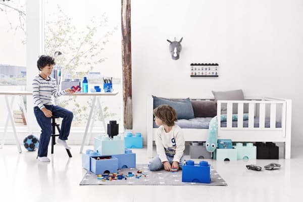 LEGO Brick Container 8, blue, 4006