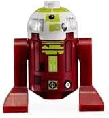 LEGO 7751 Star Wars ASTROMECH DROID R7-A7 Figure - Black Rectangles sw0231