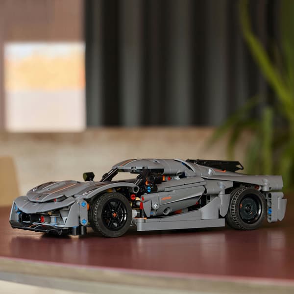 LEGO Technic 42173 Koenigsegg Jesko Absolut Grey Hypercar