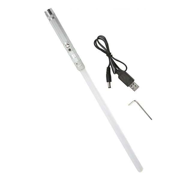 Mini lightsaber, colour-changing, 7-colour rechargeable Cosplay lightsaber 3.7