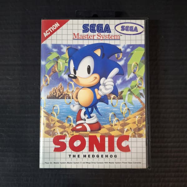Sonic the Hedgehog (ENG) Sega Master System Condition: Very Good