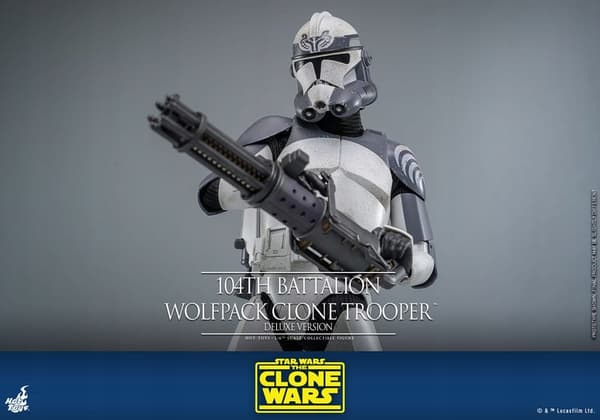 Star Wars 1/6 Scale Clone Trooper 104th Battalion Wolfpack Deluxe Action Figure -