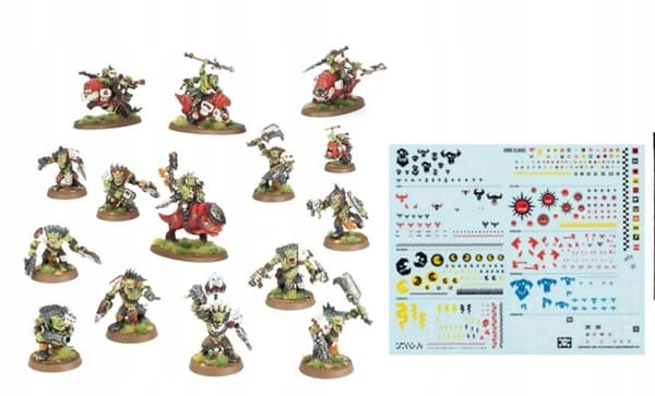 WARHAMMER 40K Kill Team Exodite Orks – Beast Snagga Boyz + Squighog Boyz