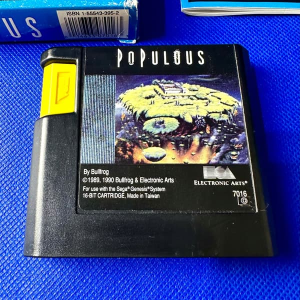 Populous | SEGA GENESIS | MEGA DRIVE | 3xA SET