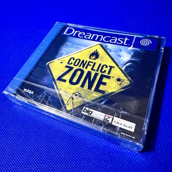 Conflict Zone | SEGA DREAMCAST | NEW | WRAP | + PROTECTOR