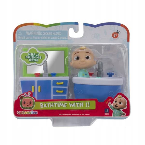 Cocomelon BATH TIME SET + FIGURINE – CHILDREN’S TOY