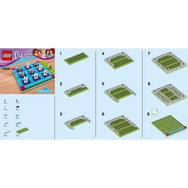 LEGO Friends 40265 Tic-Tac-Toe set – UNIQUE