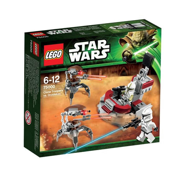 LEGO Star Wars 75000 Clone Troopers vs. Droidekas – DESCRIPTION