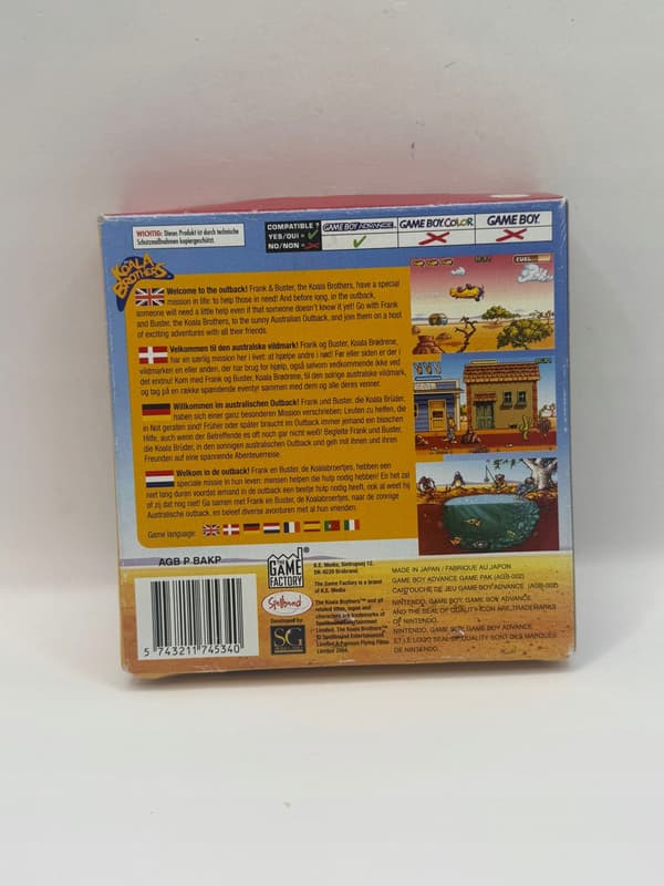 The Koala Brothers – Nintendo Game Boy Advance (boxed)