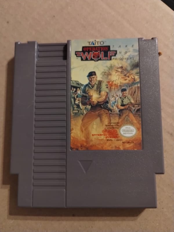 Operation Wolf NINTENDO NES