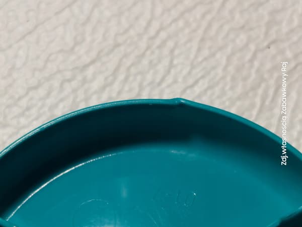 LEGO 32171pb024 Slizer Disk City 7 Pips Dark Turquoise