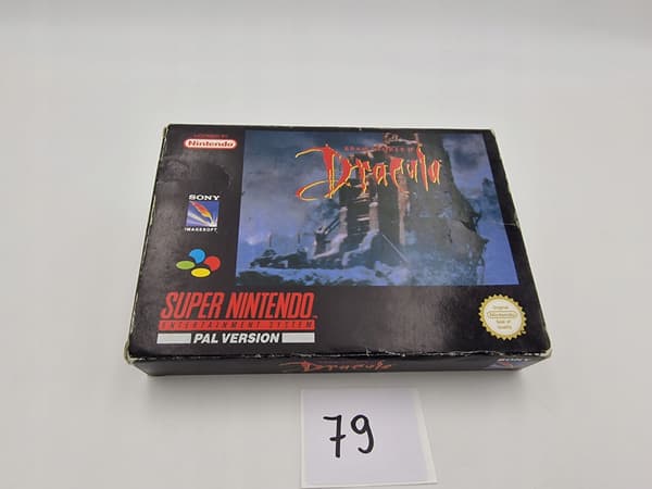 NINTENDO SNES BRAM STOKER’S DRACULA