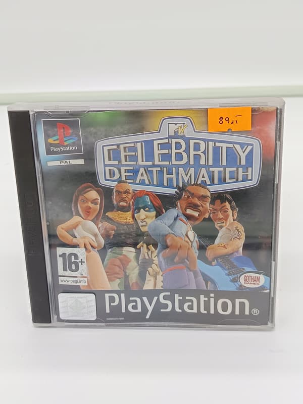 CELEBRITY DEATHMATCH PlayStation (PSX) boxed version
