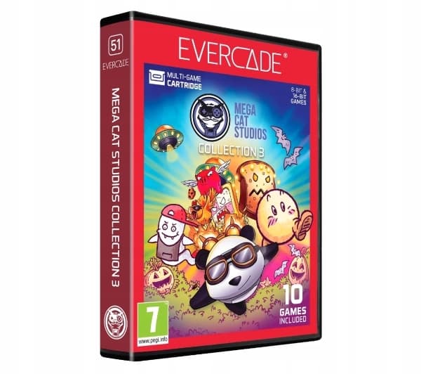 Evercade by Mega Cat Studios Collection 3 – 10 games