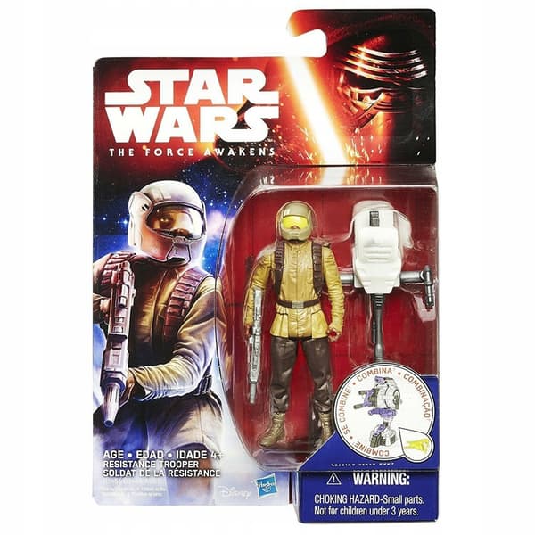STAR WARS 10 CM FIGURINE: RESISTANCE TROOPER