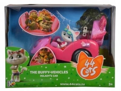 Figure 44: Milady’s Cats in a Smoby Cabriolet