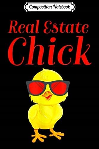Composition Notebook: Real Estate Chick, entrepreneur, Real Estate Agents J