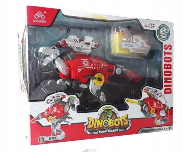 Dinobots Transformer Dinosaur Rex 2-in-1 Gun