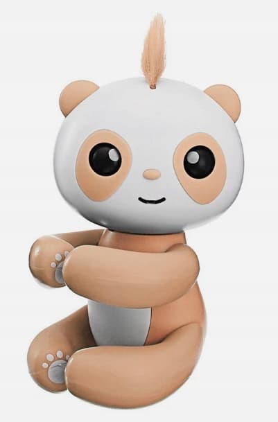 Interactive electronic finger toy: Panda Bear
