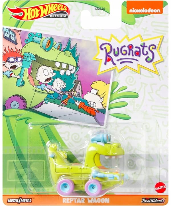 Reptar Wagon RUGRATS 1/64 NICKELODEON HW PREMIUM GRL61