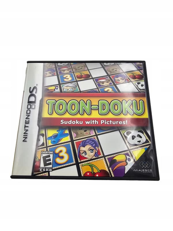 TOON DOKU GAME FOR THE NINTENDO DS
