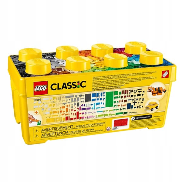 LEGO Classic Creative Bricks – Medium Box: Cars and Animals Set
