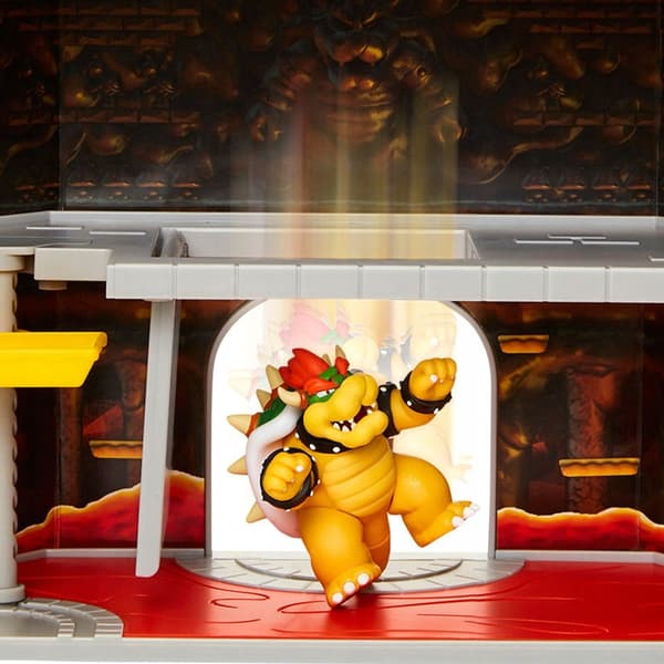 Bowser’s Castle Play Set with Deluxe Mario Bros Figures