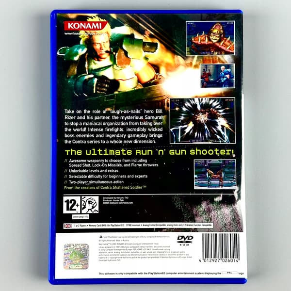 Neo Contra | PLAYSTATION 2 | PS2 | 3xA SET