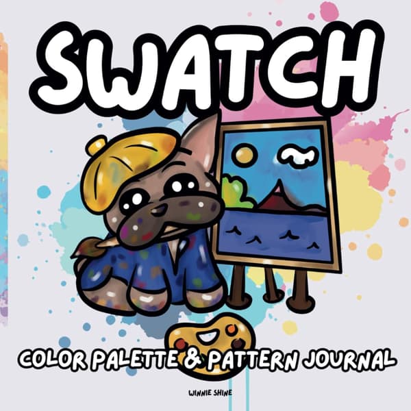 Shine, Winnie Swatch Colour Palette & Pattern Journal: Colouring Chart and Lo