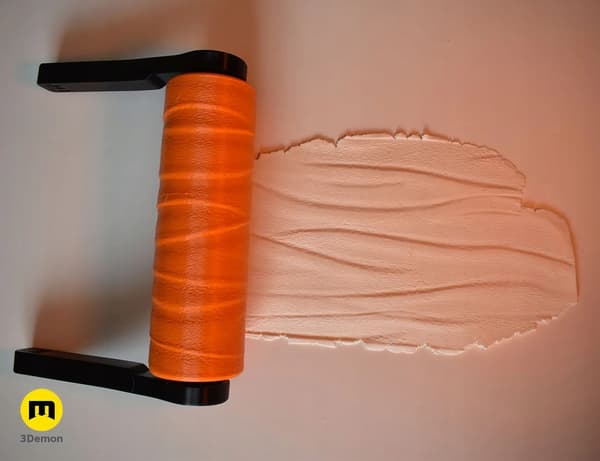 Beach Texture Rollers – clay modelling rollers featuring shell and leaf patterns