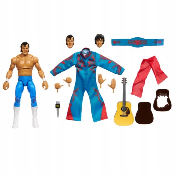 MATTEL WWE Ultimate Honky Tonk Man & Ultimate Warrior Figures