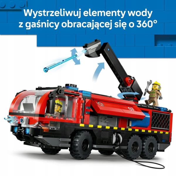 LEGO CITY Airport Fire Engine 60499