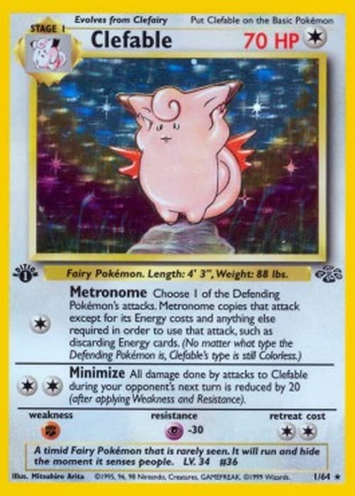 Pokemon TCG Clefable