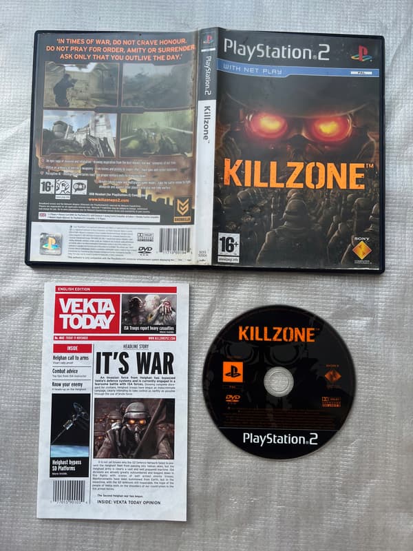 KILLZONE PS2 LAUNCH EDITION