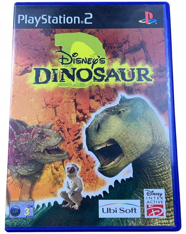 DISNEY DINOSAUR disc – perfect condition, first-run PS2 set