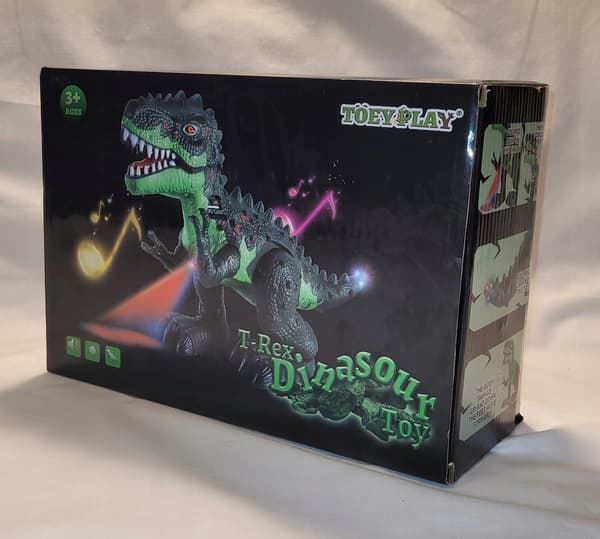 Realistic Dinosaur Figurine, Large Size, Physical and Virtual Play