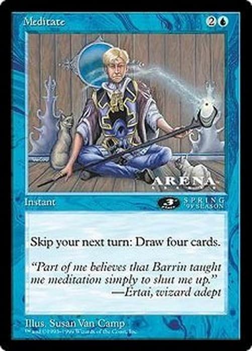Magic: The Gathering Meditate