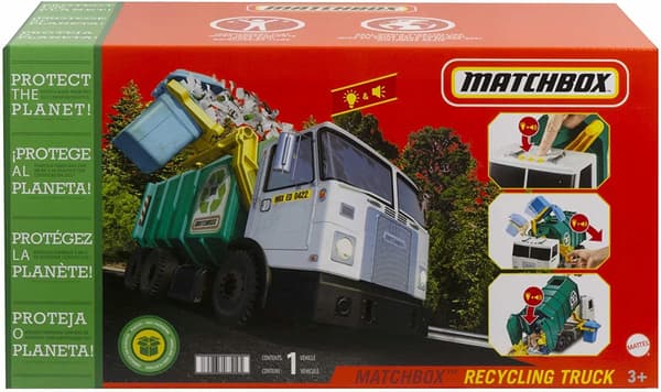MATCHBOX LARGE RECYCLING LORRY