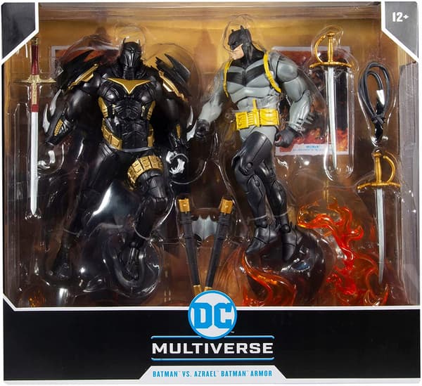 DC BATMAN FIGURINE: BATMAN WHITE KNIGHT AZBAT AZRAEL