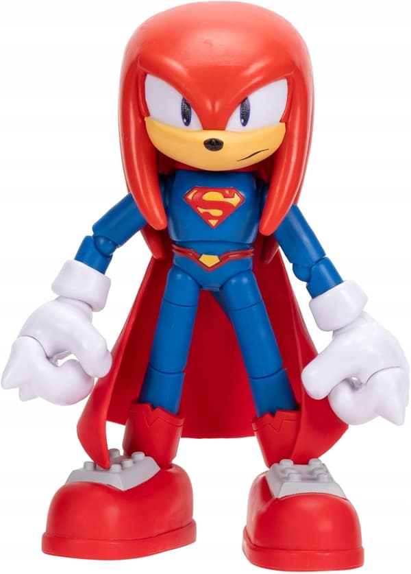 Sonic the Hedgehog Original Figurine: Red Knuckles x Superman, 13 cm